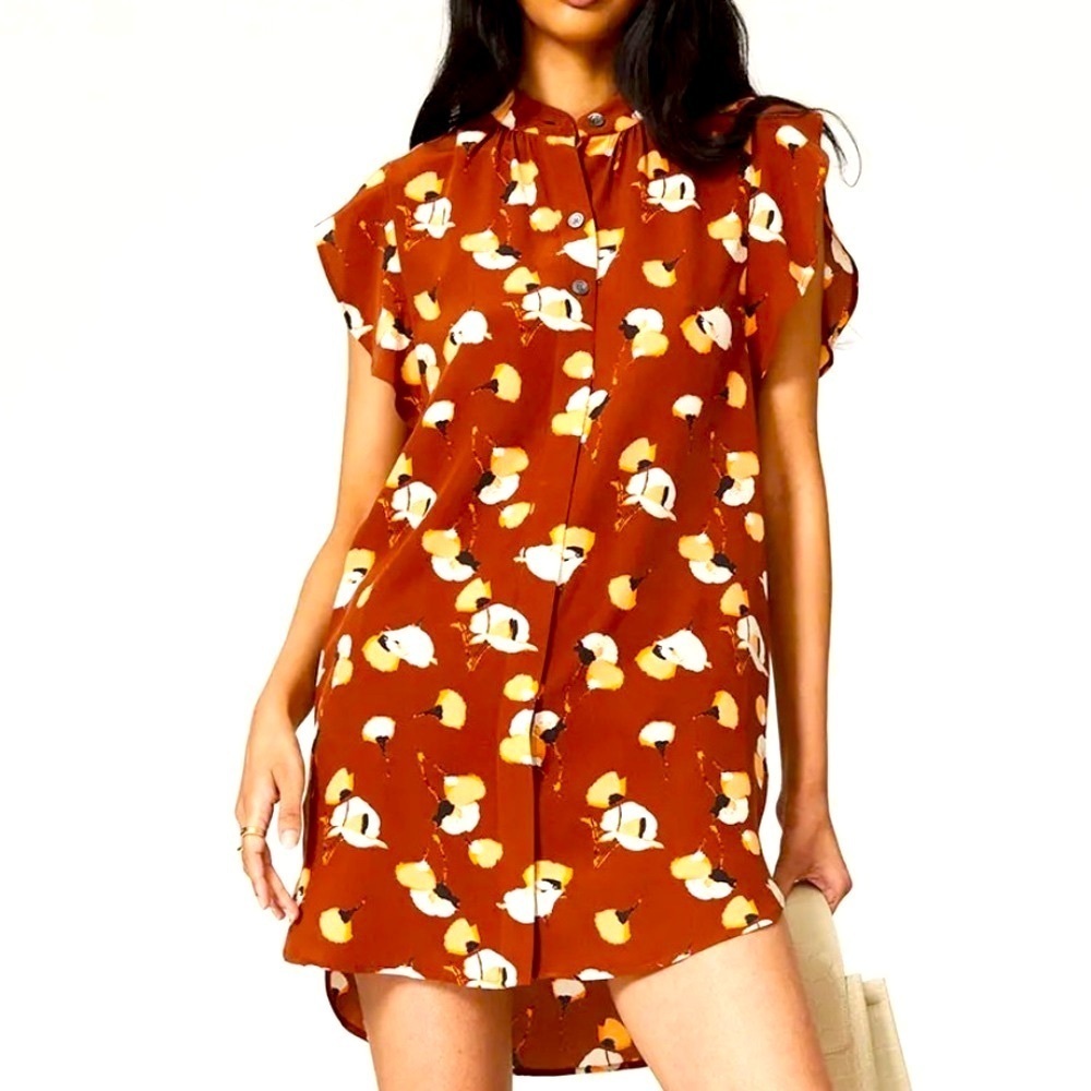 EQUIPMENT SILK SHIRT DRESS
